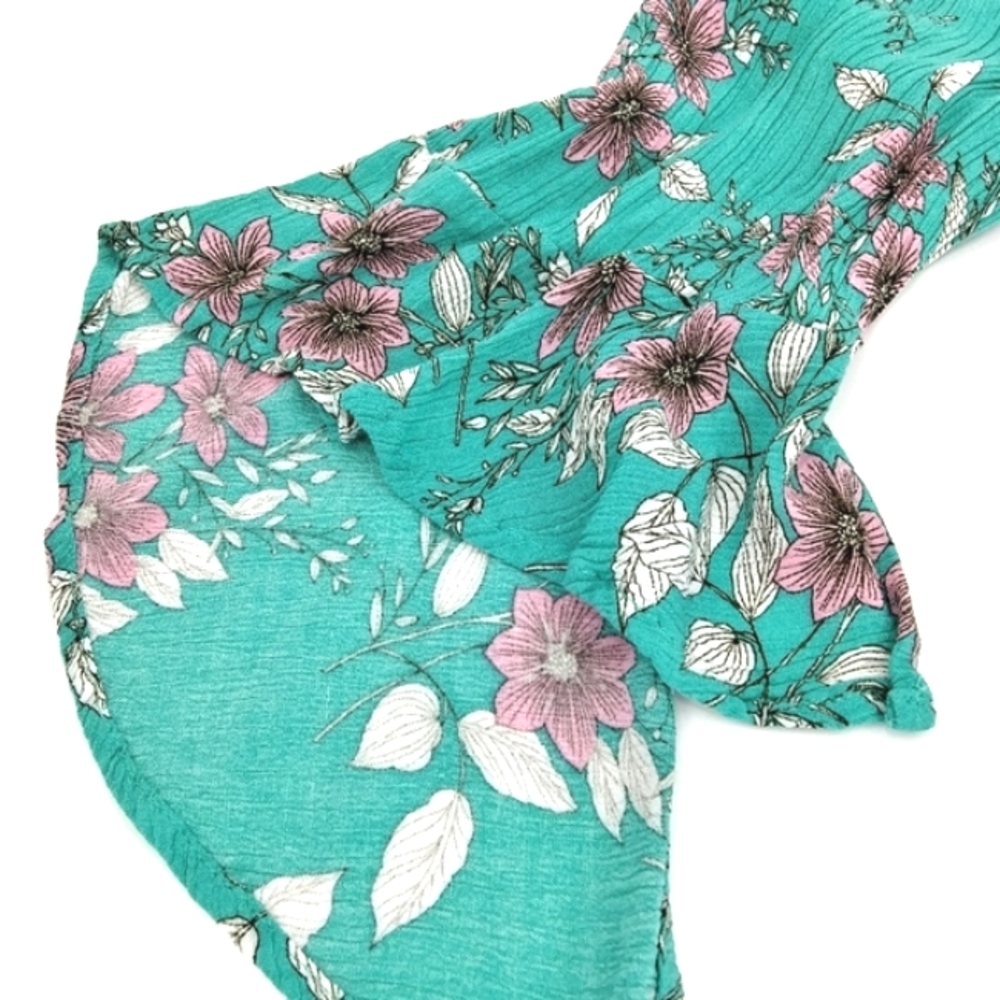*SOLD* TAKARA Cherry Blossom Print Off Shoulder Romper - Picture 2 of 9